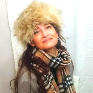 Vintage Authentic Russian Fox Fur Hat